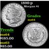Image 1 : 1890-p . . Morgan Dollar $1 Grades Choice Unc