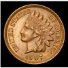 Image 2 : 1907 . . Indian Cent 1c Grades Choice Unc BN