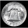 Image 3 : 1951-d . . Franklin Half Dollar 50c Grades Choice Unc FBL