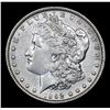 Image 2 : 1892-p Semi Key Date . Morgan Dollar $1 Grades Choice AU/BU Slider