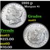 Image 1 : 1891-p . . Morgan Dollar $1 Grades Select Unc
