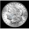 Image 2 : 1887-p Mint Error Struck Thru Obv Morgan Dollar $1 Grades GEM Unc