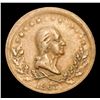 Image 2 : 1863 Star of David George Washington Obv . Civil War Token 1c Grades Choice AU
