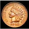 Image 2 : 1902 Cool Toning . Indian Cent 1c Grades Select Unc RD