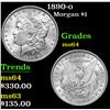 Image 1 : 1890-o . . Morgan Dollar $1 Grades Choice Unc