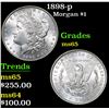 Image 1 : 1898-p . . Morgan Dollar $1 Grades GEM Unc