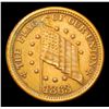 Image 2 : 1863 The Flag Shoot Him On the Spot Dix Civil War Token 1c Grades Choice AU/BU Slider