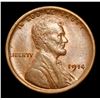 Image 2 : 1914-p Light Attrative Blue Toning . Lincoln Cent 1c Grades GEM Unc BN