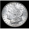 Image 2 : ***Auction Highlight*** 1891-p . . Morgan Dollar $1 Graded Choice+ Unc By USCG (fc)