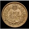 Image 3 : ***Auction Highlight*** 1863 Very Near Gem . Indian Cent 1c Graded Choice+ Unc By USCG (fc)