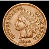 Image 2 : 1869 . . Indian Cent 1c Grades xf+