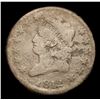 Image 2 : ***Auction Highlight*** 1812 Large Date . Classic Head Large Cent 1c Graded f+ By USCG (fc)
