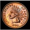 Image 2 : 1880 . . Indian Cent 1c Grades Unc Details