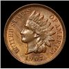 Image 2 : 1907 . . Indian Cent 1c Grades GEM Unc RB