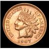 Image 2 : ***Auction Highlight*** 1907 . . Indian Cent 1c Graded Gem+ Unc RD By USCG (fc)