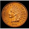 Image 2 : ***Auction Highlight*** 1873 Open 3 . . Indian Cent 1c Graded GEM+ Unc RD By USCG (fc)