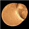 Image 2 : Mint Error Struck 75% Off Center . Lincoln Cent 1c Grades Choice Unc RD