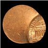 Image 3 : Mint Error Struck 75% Off Center . Lincoln Cent 1c Grades Choice Unc RD