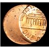 Image 3 : Mint Error Struck 50% Off Center . Lincoln Cent 1c Grades Select Unc RD