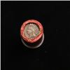 Image 2 : Mixed small cents 1c orig shotgun roll, 1918-s one end, 1896 Indian cent other end
