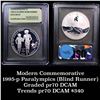 Image 1 : 1995-p Paralympics (Blind Runner) Proof Modern Commem Dollar $1 Graded Gem++ Proof DCAM by USCG
