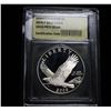 Image 2 : 2008-p Bald Eagle Proof Modern Commem Dollar $1 Graded GEM++ Proof Deep Cameo by USCG