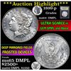 Image 1 : ***Auction Highlight*** 1899-p Morgan Dollar $1 Graded Choice Unc+ DMPL by USCG (fc)