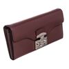Image 2 : Gucci Purple Leather Padlock Continental WOC Bag