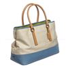 Image 8 : Coach Beige Brown Canvas Leather Tote Bag