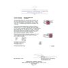 Image 5 : 1.76 ctw Pink Sapphire And Diamond Ring - 14KT White Gold