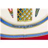 Image 4 : Hermes Burgundy Multicolor Qu'importe le Flacon Catherine Baschet Silk Scarf 90