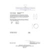 Image 3 : 4.20 ctw Diamond Earrings - 14KT White Gold