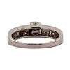Image 3 : 0.90 ctw Diamond Ring - 14KT White Gold