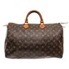 Image 1 : Louis Vuitton Monogram Canvas Leather Speedy 40 cm Bag