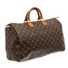 Image 2 : Louis Vuitton Monogram Canvas Leather Speedy 40 cm Bag