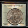 Image 2 : 1889 USA Silver Dollar
