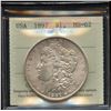 Image 2 : 1897 USA Silver Dollar