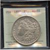 Image 2 : 1897 USA Silver Dollar