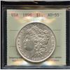 Image 2 : 1898 USA Silver Dollar