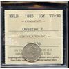 Image 2 : 1885 Newfoundland Ten Cents