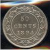 Image 1 : 1894 Newfoundland Fifty Cents