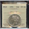Image 2 : 1894 Newfoundland Fifty Cents
