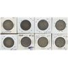 Image 2 : Newfoundland Fifty Cents - Lot of 8