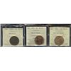 Image 1 : ICCS Graded One Cent - Lot of 3