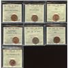 Image 1 : ICCS Graded One Cent - Lot of 7