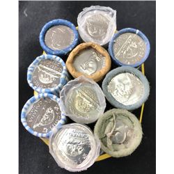 Canadian Coin Roll Collection