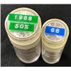 Image 1 : 1968 BU Silver Canada 25 & 10 Cents Rolls