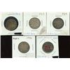 Image 1 : Twenty-Five Cents - Lot of 5