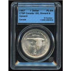1967 Silver Dollar with Counterstrikes