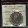 Image 2 : 1974 Nickel Dollar - Double Yoke